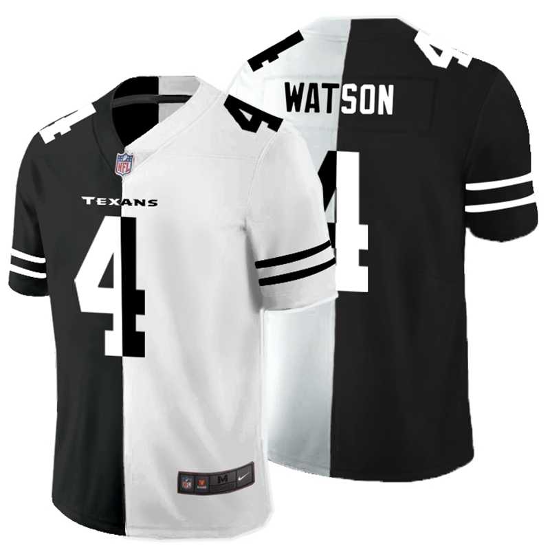 Nike Texans 4 Deshaun Watson Black And White Split Vapor Untouchable Limited Jersey Dyin,We sell and wholesale Nike Texans 4 Deshaun Watson Black And White Split Vapor Untouchable Limited Jersey Dyin on line form chian!